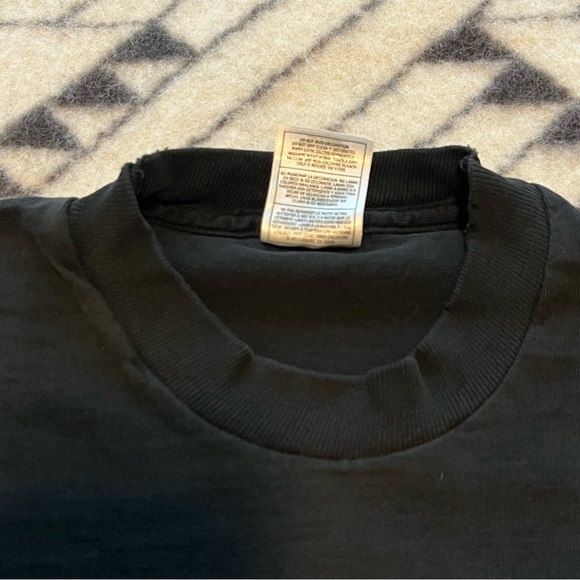 Vintage Fruit of the Loom Justice League T Shirt Superman Batman Black US Comps. - Picture 12 of 16